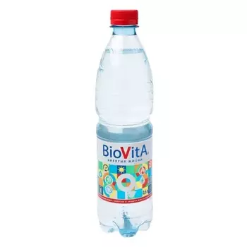 BioVita Вода питьевая для детского питания 3+ негазированная 0,6 л