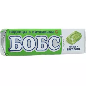 Бобс леденцы эвкалипт-мята 35 г