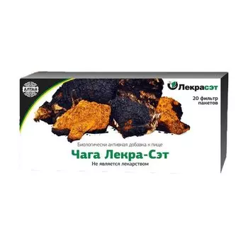 Чага фиточай фильтр-пакеты 1,5 г 20 шт