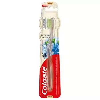 Colgate Древние секреты Зубная щетка для безопасного отбеливания Мягкая щетина