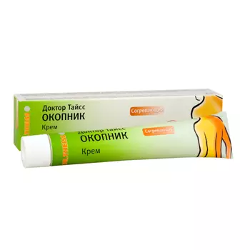 Доктор Тайсс Крем для тела согревающий Окопник 50 мл