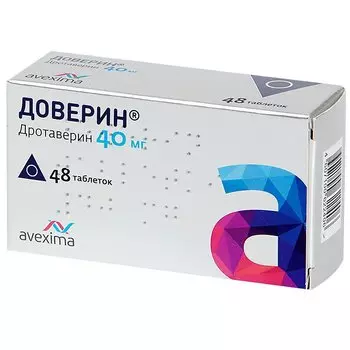 Доверин 40 мг таблетки 48 шт