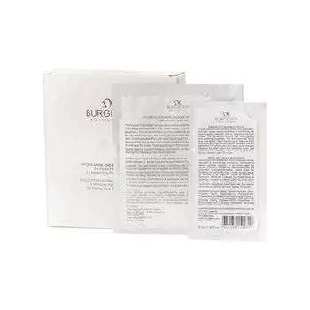 Dr.Burgener Hydra Mask Eye Collection Набор Маска Гидра Филлер 3 шт + Патчи 3 шт
