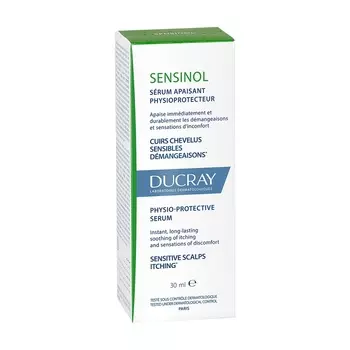 Ducray Sensinol Сыворотка физиологическая защитная для чувствительной кожи головы 30 мл