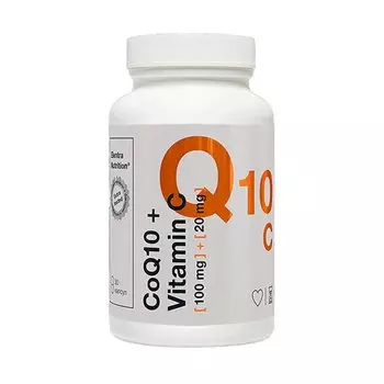 Elentra Nutrition Коэнзим Q10+Витамин С капсулы 30 шт