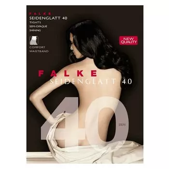 Фальке Сэйденглат Колготки 40den р-р 2 черный