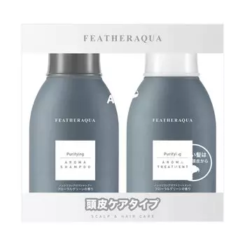 Featheraqua Plant Набор очищающий шампунь 80 мл + кондиционер 80 г