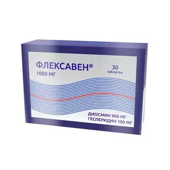 Флексавен 1000 мг таблетки 30 шт