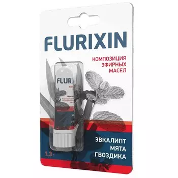 Флюриксин Композиция эфирных масел карандаш для ингаляций 1,3 г
