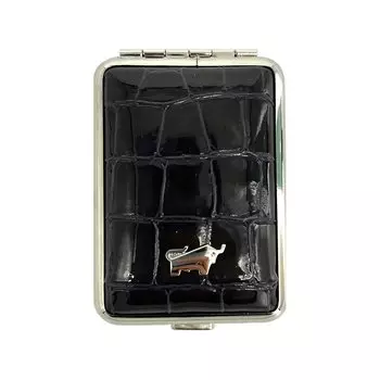 Gaucho Кроко Таблетница серая с серебром