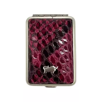 Gaucho Питон Таблетница розе с серебром