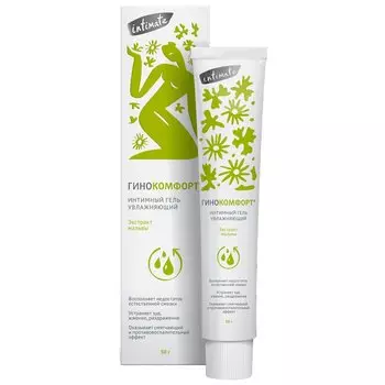 Гинокомфорт гель для интимной гигиены увлажняющий 50 г