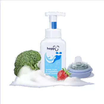 Hoppi Пенка для очистки фруктов овощей и бутылочек 500 мл