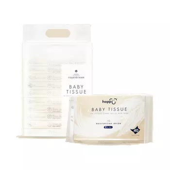 Hoppi RoyalDream Салфетки сухие детские с увлажняющим лосьоном 400 шт