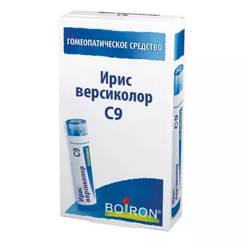 Ирис версиколор С9 гранулы гомеопатические 4 г