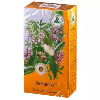 Элекасол сбор фильтр-пакеты 2 г 20 шт