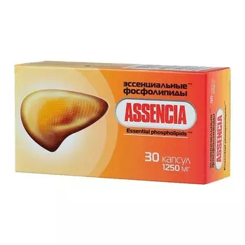 Эссенциальные фосфолипиды с экстрактом расторопши и витаминами группы В 1250 мг капсулы 30 шт