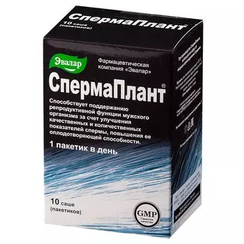 Эвалар Спермаплант порошок для приготовления раствора для приема внутрь 3,5 г 10 шт