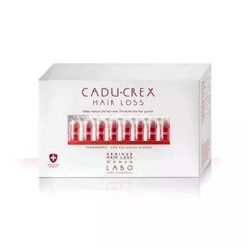 Кадукрекс Лосьон против выпадения волос для женщин при обильном выпадении волос 40 шт