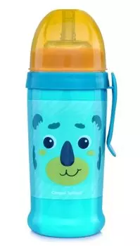 Канпол поильник с трубочкой 350 мл