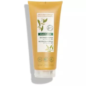 Klorane Гель для душа питательный Цветок апельсина-Органическое масло Купуасу 200 мл