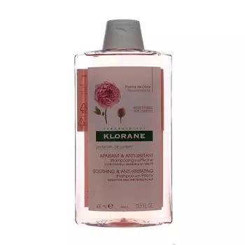 Klorane Шампунь с экстрактом пиона успокаивающий 400 мл