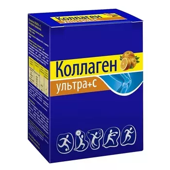 Коллаген Ультра порошок для приготовления раствора Апельсин 8 г 7 шт