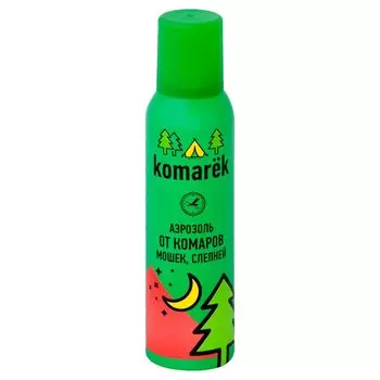 Комарёк Аэрозоль от комаров и мошек 150 мл
