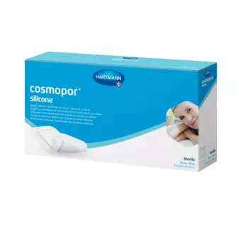 Космопор Силикон Повязка пластырного типа впитывающая 20 см х 10 см 5 шт