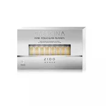 Кресцина 2100 Лосьон для стимуляции роста волос для женщин амп.3,5 мл 20 шт