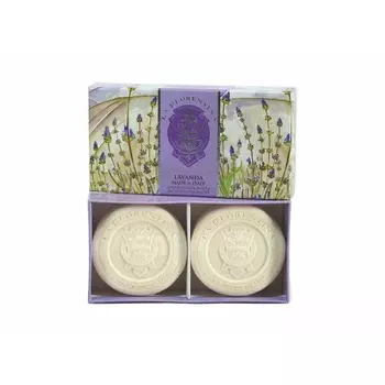 La Florentina Мыло туалетное твердое 115 г 2 шт Лаванда