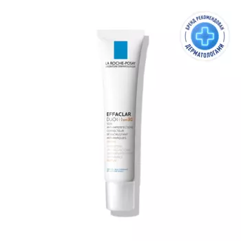 La Roche-Posay Effaclar Duo+ Крем-гель корректирующий для жирной проблемной кожи SPF 30 40 мл
