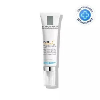 La Roche-Posay Pure Vitamin С Крем-филлер для заполнения морщин для контура глаз с витамином С 15 мл