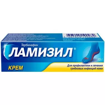 Ламизил 1 % крем для наружного применения 15 г