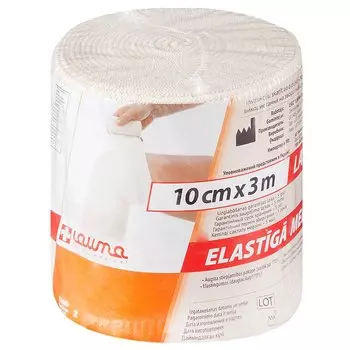 Lauma Бинт медицинский эластичный компрессионный высокой растяжимости 3 м х 10 см 1 шт