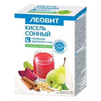 Леовит Кисель Сонный 20 г 5 шт