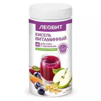 Леовит Кисель Витаминный для глаз с лютеином 400 г 1 шт