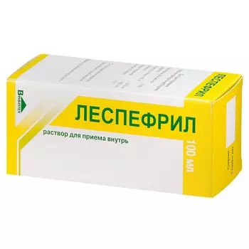 Леспефрил раствор для приема внутрь 100 мл
