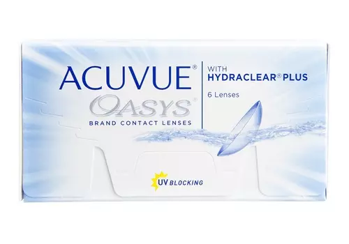 Линза контактная Acuvue Oasys BC=8,4 -8,50 6 шт