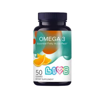 Ливс Комплекс Омега-3 пастилки жев.50 шт Апельсин