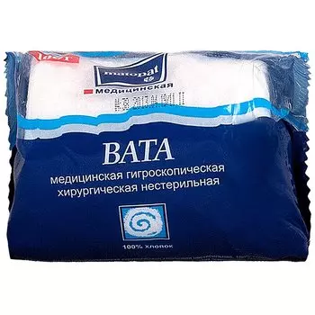 Матопат Вата медицинская хирургическая нестерильная 100 г
