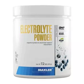 Maxler Электролиты порошок Черника 204 г