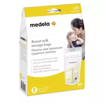 Medela Пакеты для хранения грудного молока 25 шт