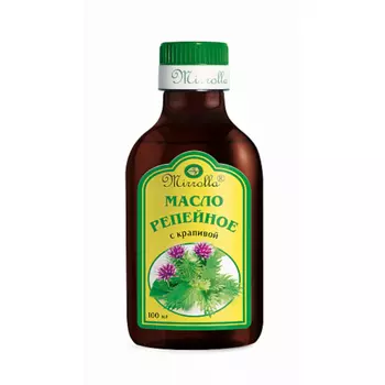 Mirrolla Репейное масло с крапивой 100 мл