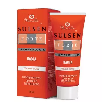 Mirrolla Сульсен Форте паста против перхоти 75 мл