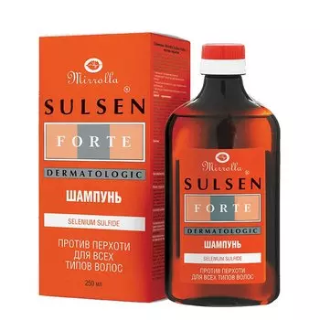 Mirrolla Сульсен Форте шампунь против перхоти 250 мл
