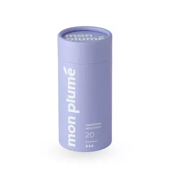 Mon Plume Тампоны гигиенические Нормал 20 шт