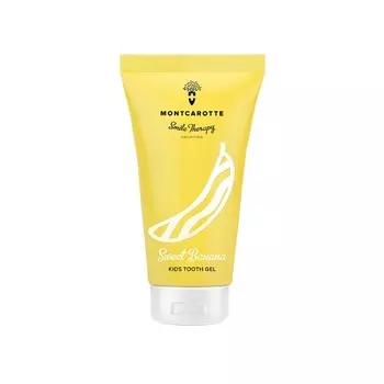 Montcarotte зубная паста-гель для детей 0-10 лет Банан 30 мл