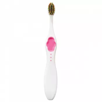 Montcarotte Зубная щетка мягкая Розовая для детей