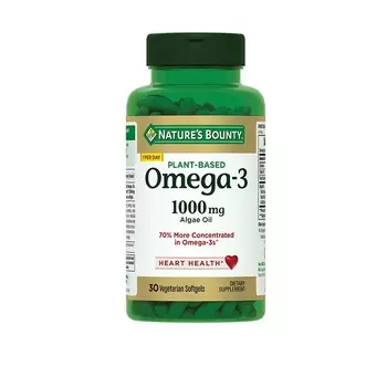 Nature's Bounty Омега-3 из морских водорослей капсулы 30 шт